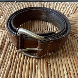 Men's Carhartt Brown Leather Belt